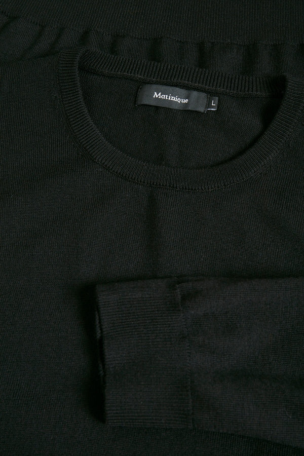 Matinique O-neck peysa  100% merino ull