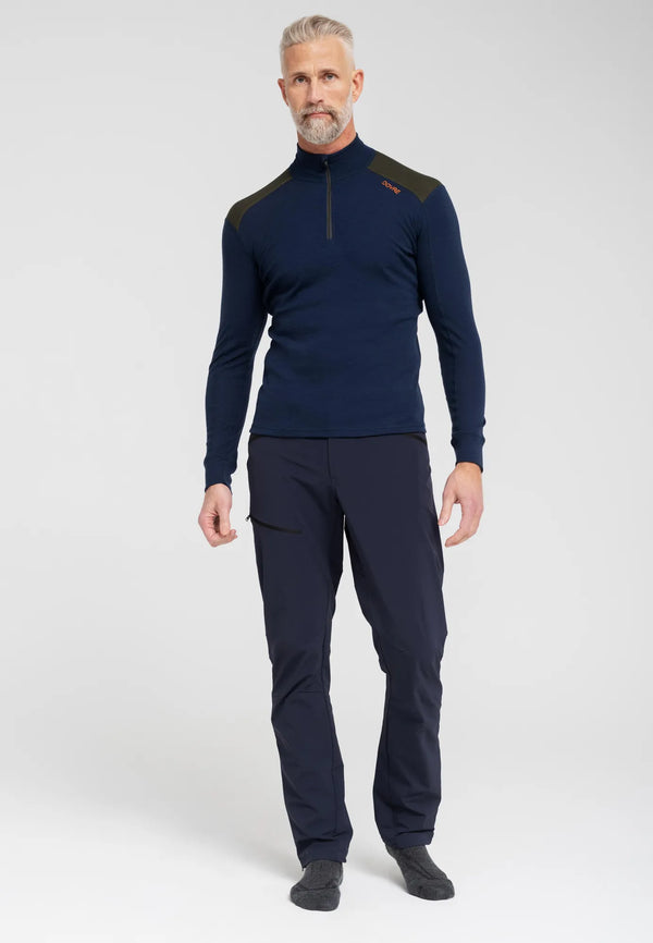 Dovre Half Zip 100% merino ull föðurland